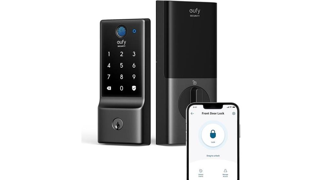 fingerprint keyless entry lock