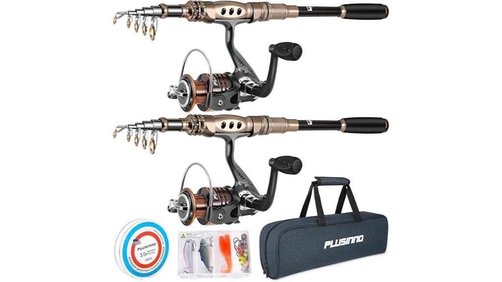 fishing rod and reel