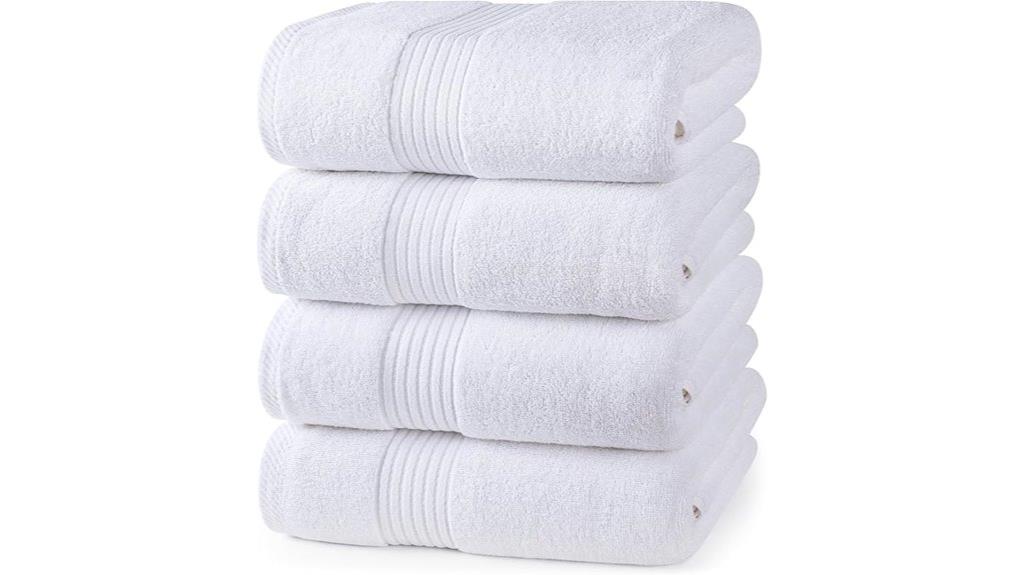 four pack bath towels