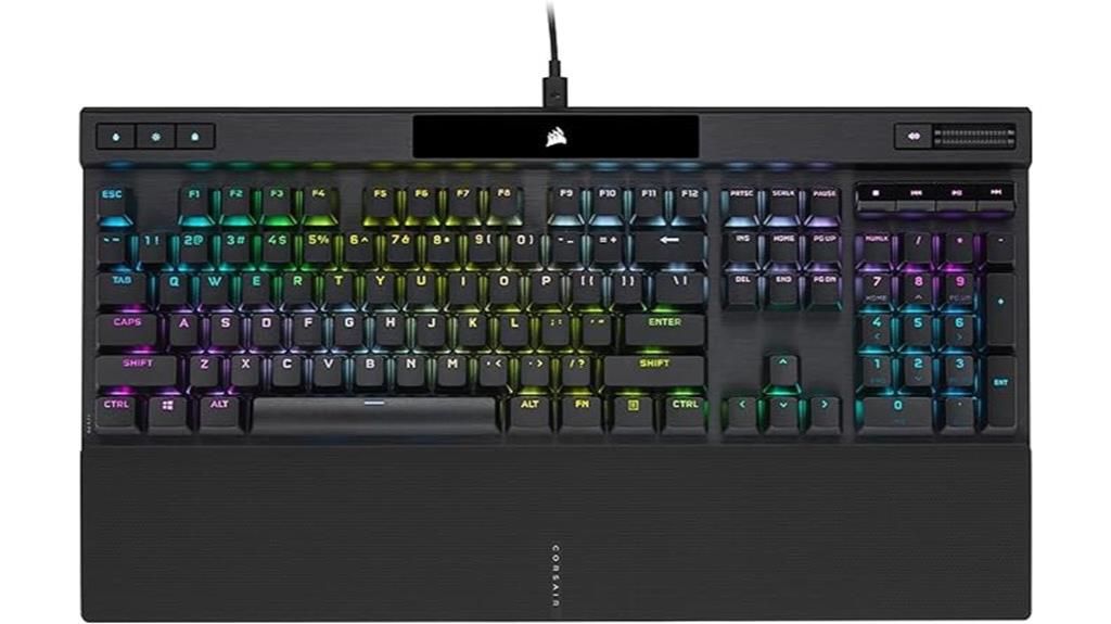 gaming keyboard with rgb