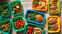 healthy meal prep containers