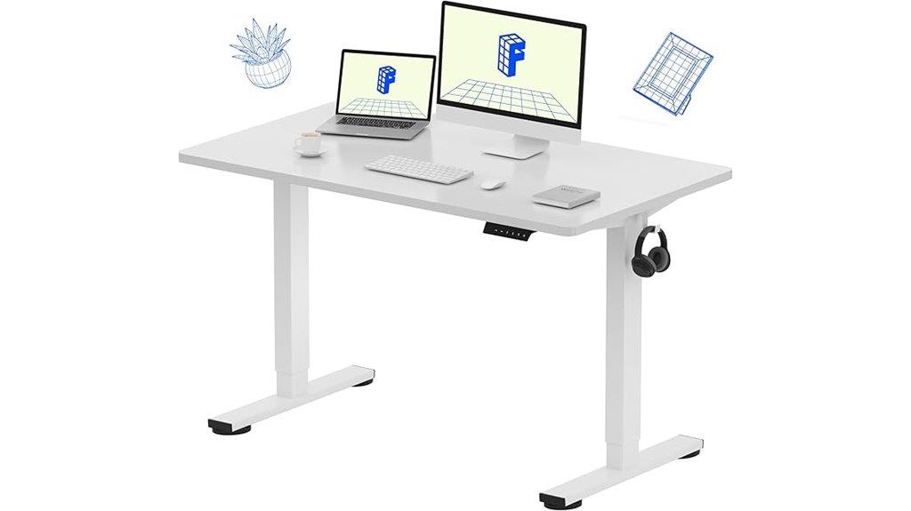 height adjustable standing desk