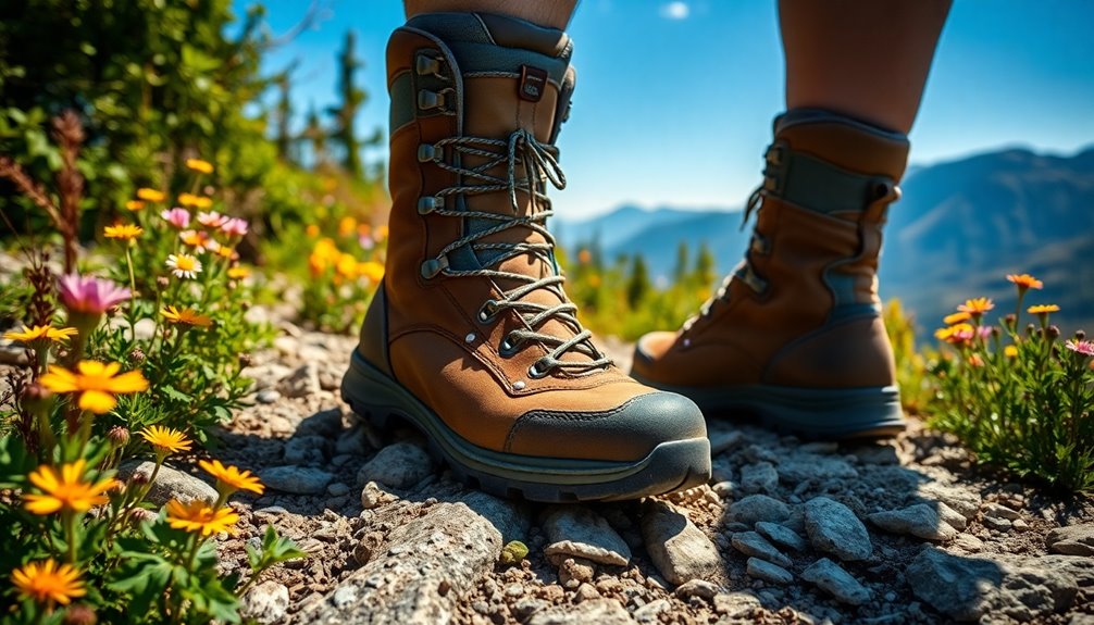 hiking boots selection criteria