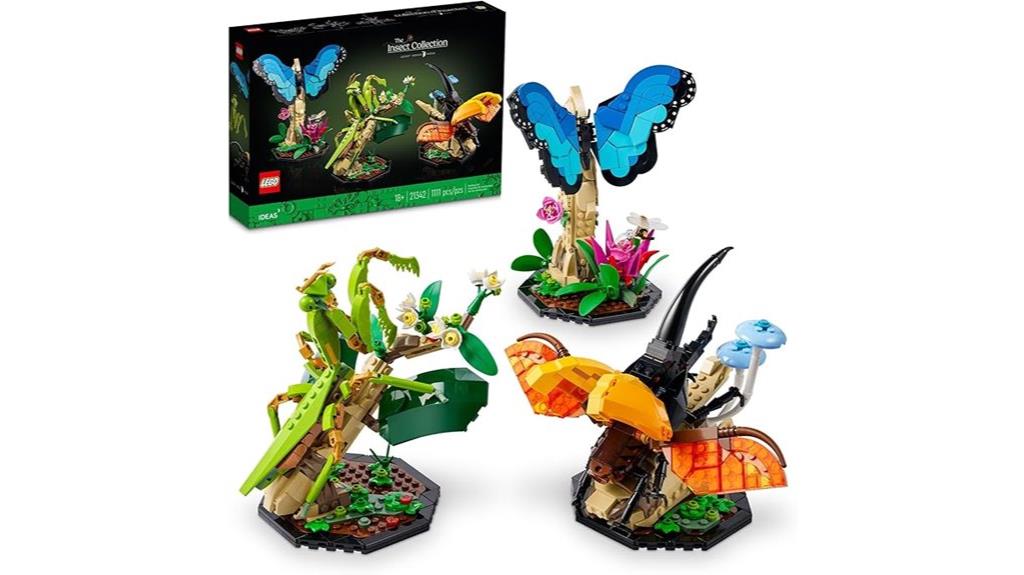 insect themed lego building set