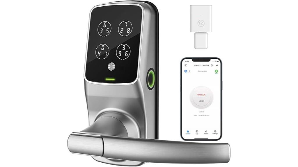 keyless wi fi door lock