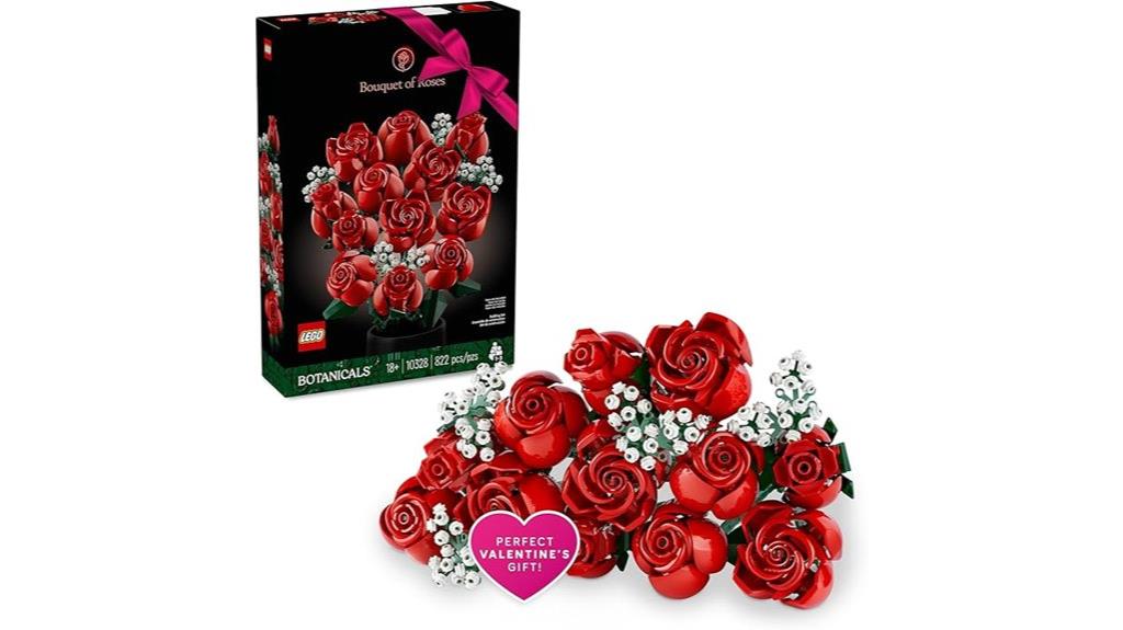 lego rose building set