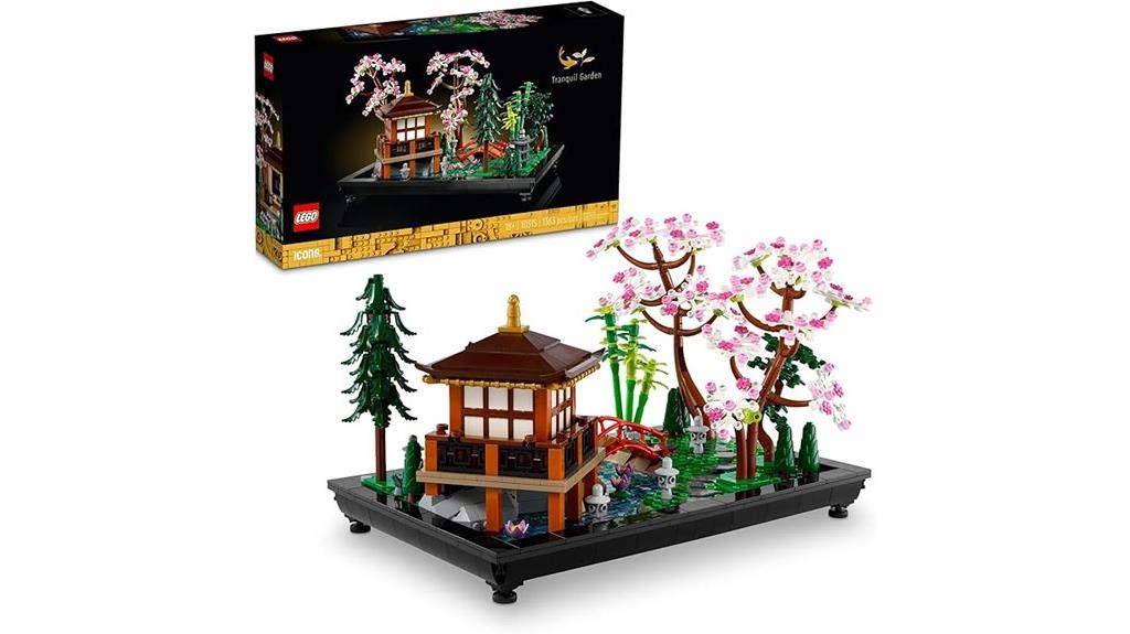 lego tranquil garden set