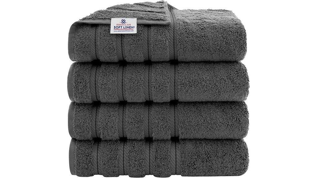 luxury bath towel set