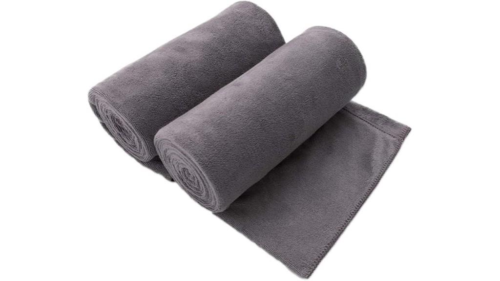 microfiber bath towels set