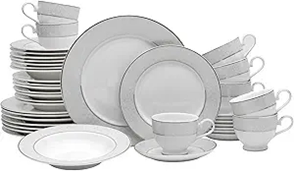 mikasa 40 piece dinnerware set