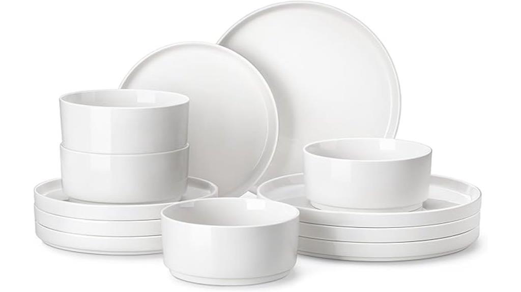 porcelain dinnerware set