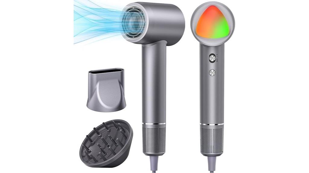 portable ionic hair dryer