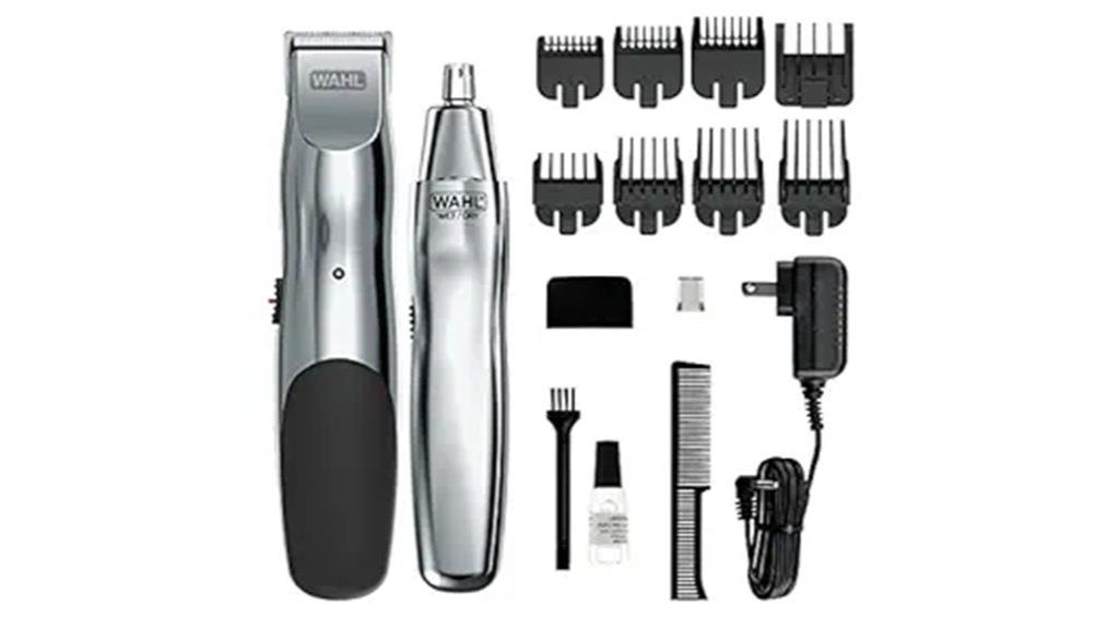 rechargeable beard trimmer kit