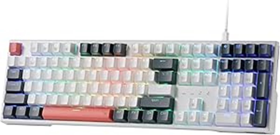 rgb gaming keyboard design