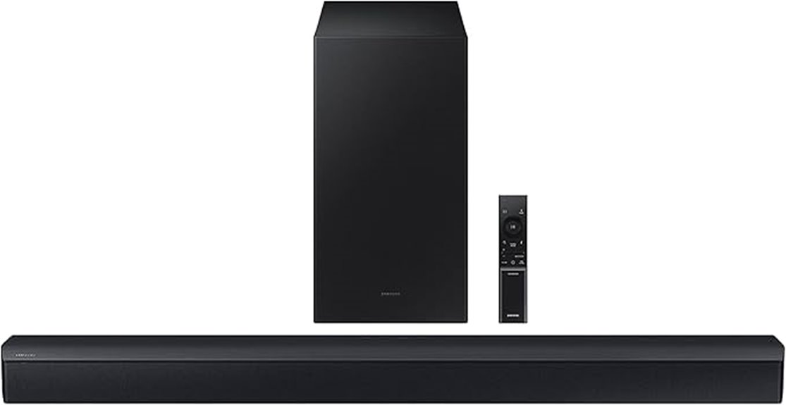 samsung 2 1ch soundbar system