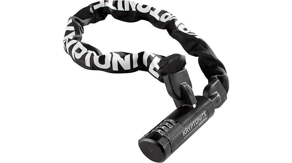 secure bike chain lock