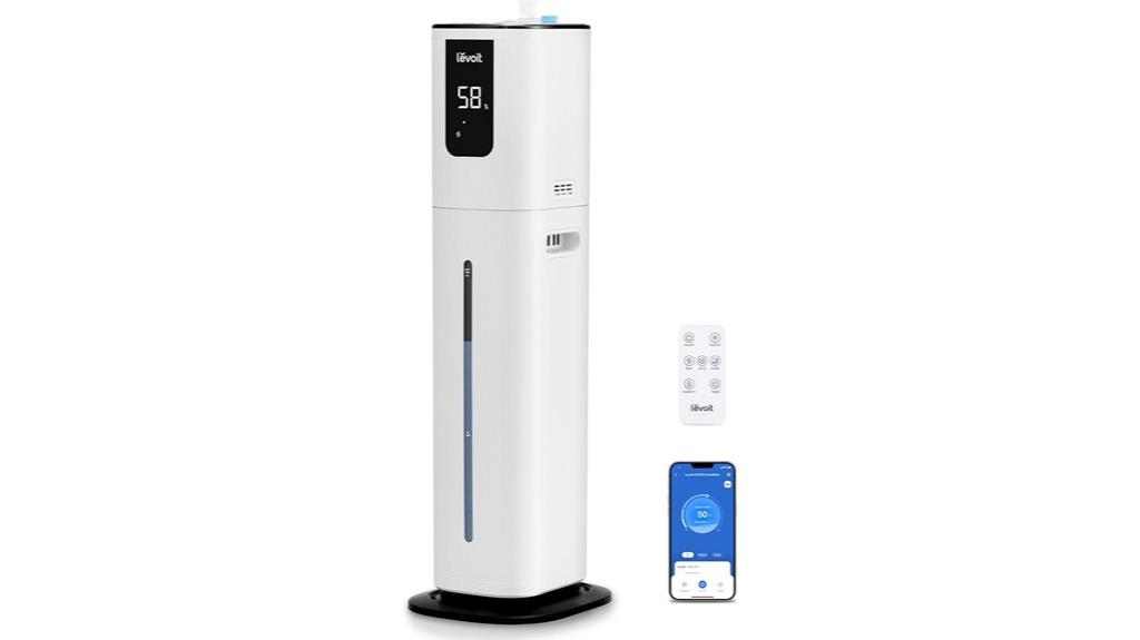 smart humidifier for large rooms