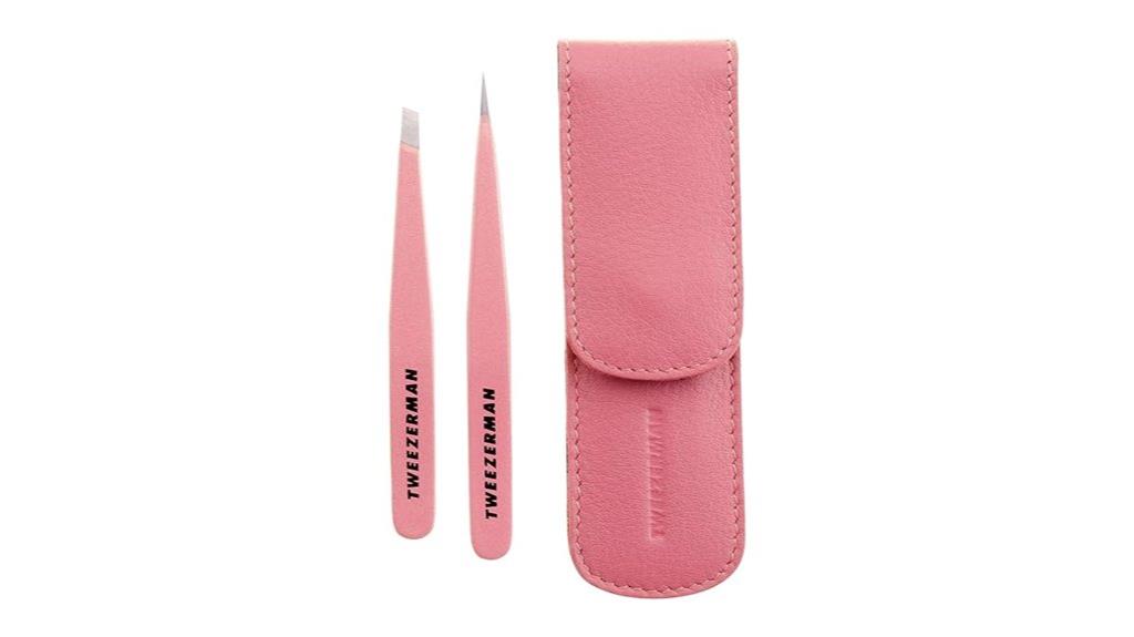 tea rose tweezer set