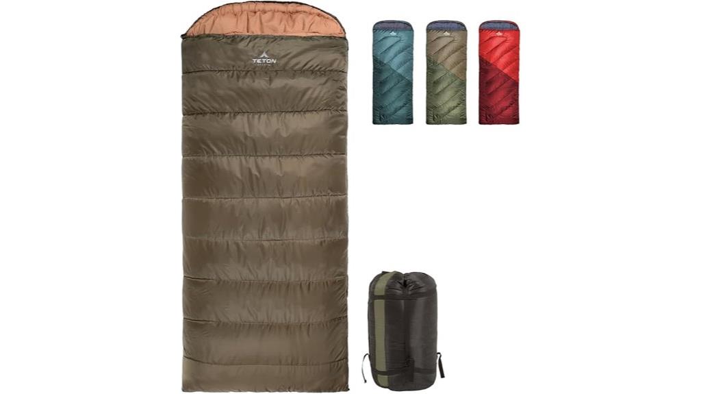 teton celsius sleeping bags