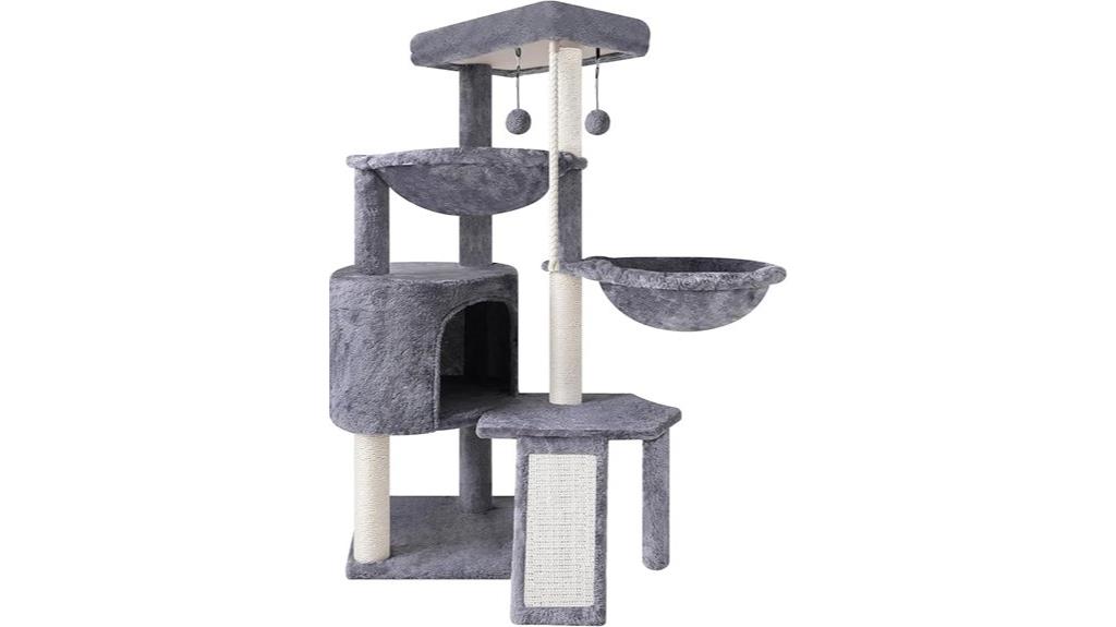 three layer cat tree