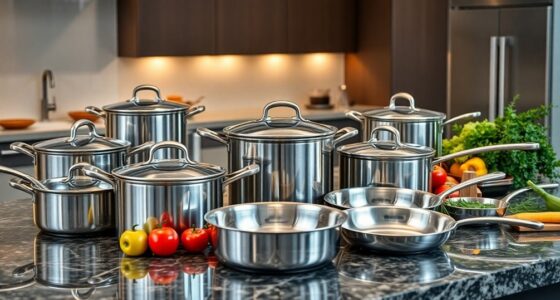 top stainless steel cookware