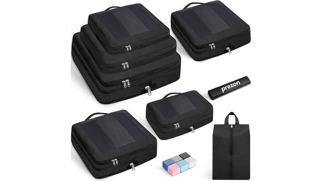 travel compression packing cubes