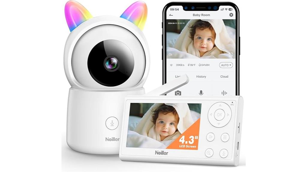 video baby monitor 1080p