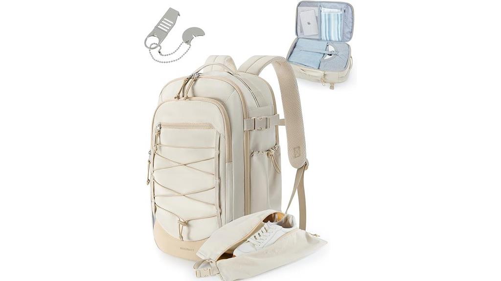 water resistant travel backpack