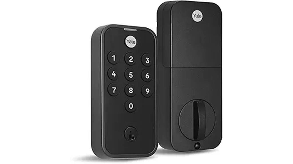 yale keypad deadbolt lock