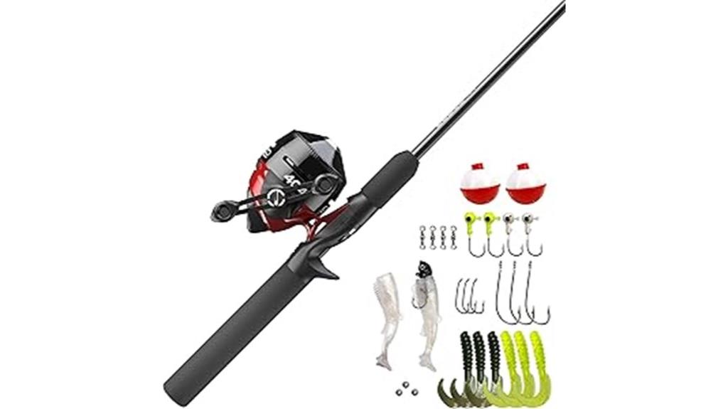 zebco fishing rod combo