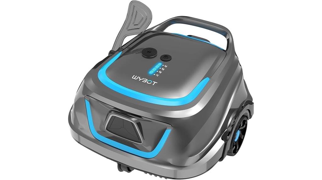cordless pool cleaning robot