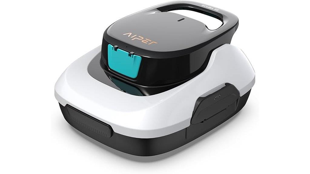 cordless pool vacuum with auto parking