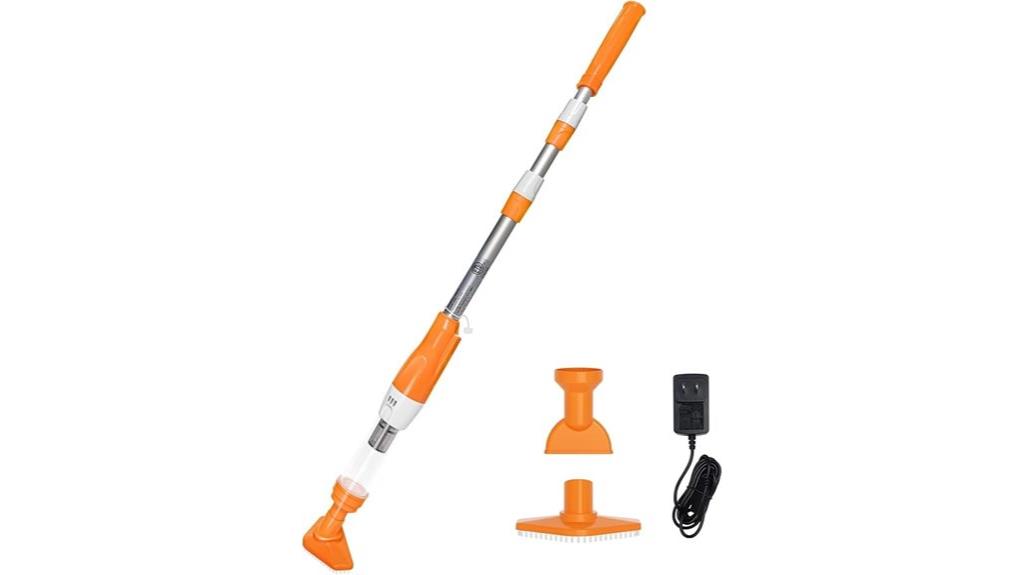 cordless rechargeable pool vacuum