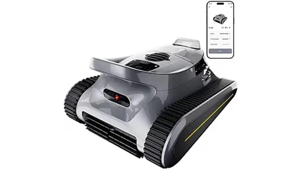 cordless wall climbing pool cleaner