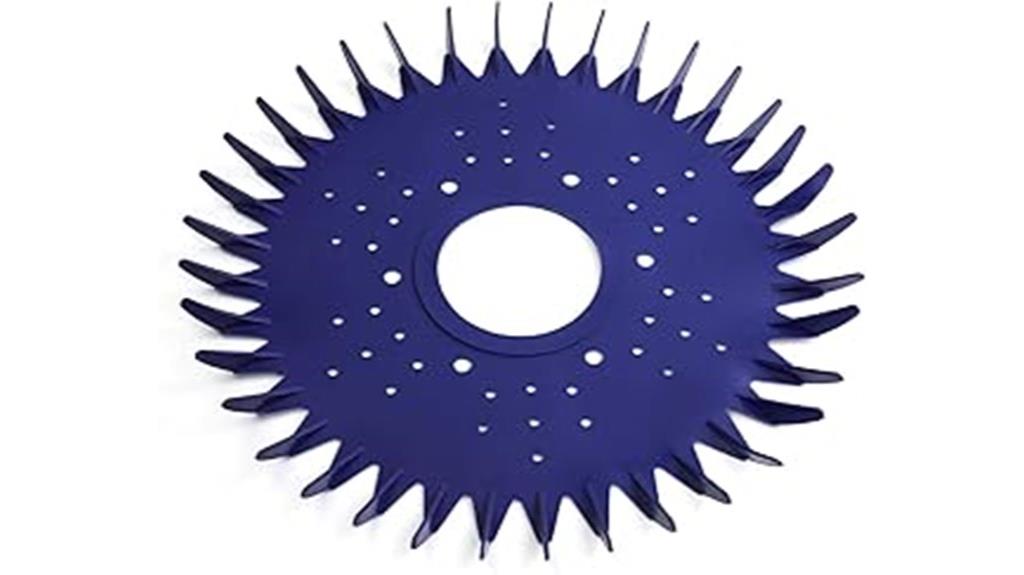 pool cleaner finned seal
