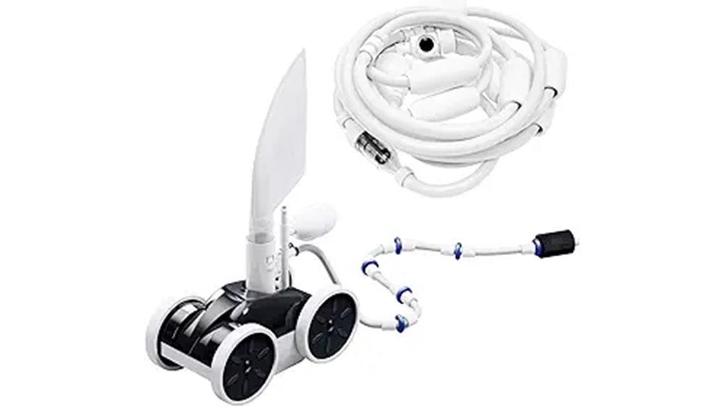 pool cleaner pressure side