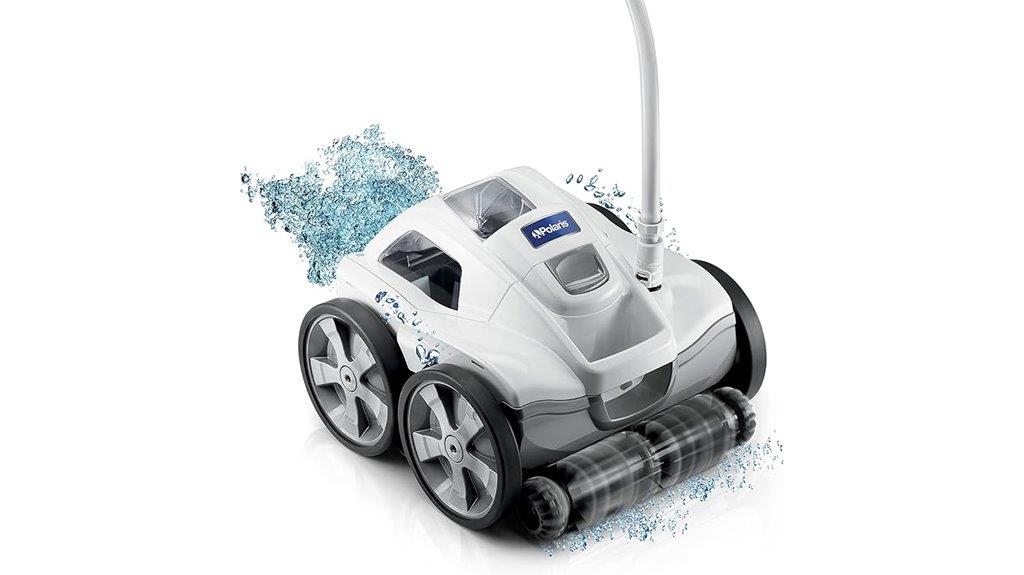 pool cleaner with pressure