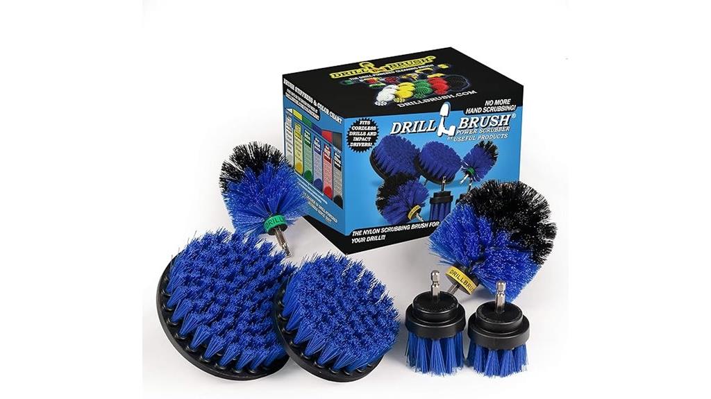 pool cleaning drill brushes