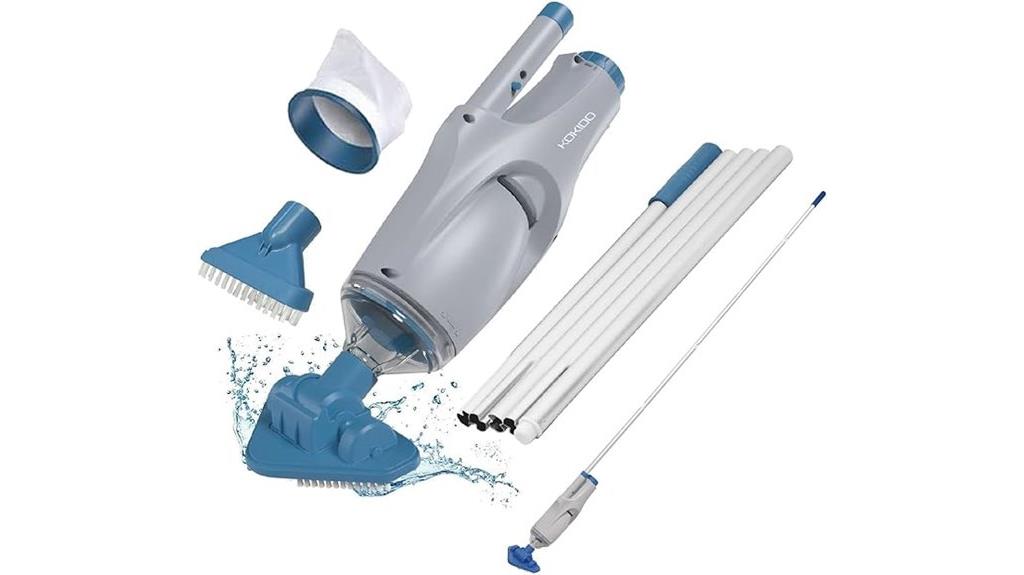 rechargeable pool vacuum kit