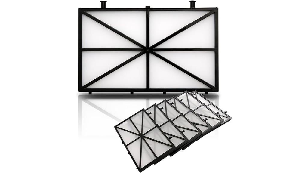 six pack robotic filter cartridges