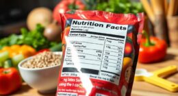 analyze labels for nutrition