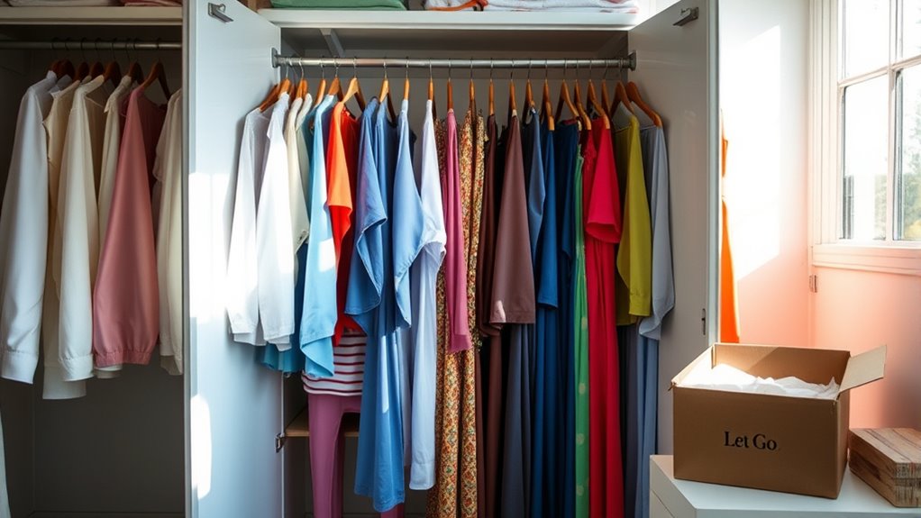 declutter evaluate let go