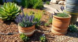 efficient water conserving gardening