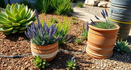 efficient water conserving gardening