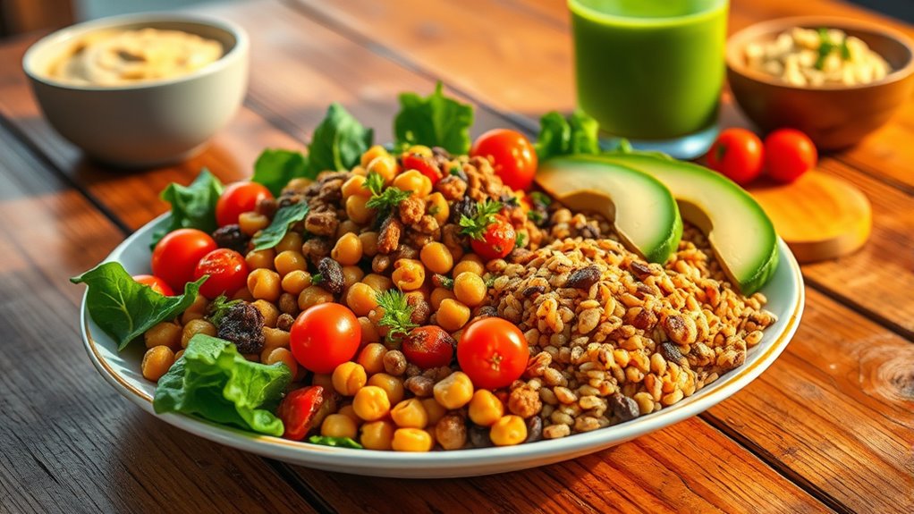sustainable healthful plant proteins