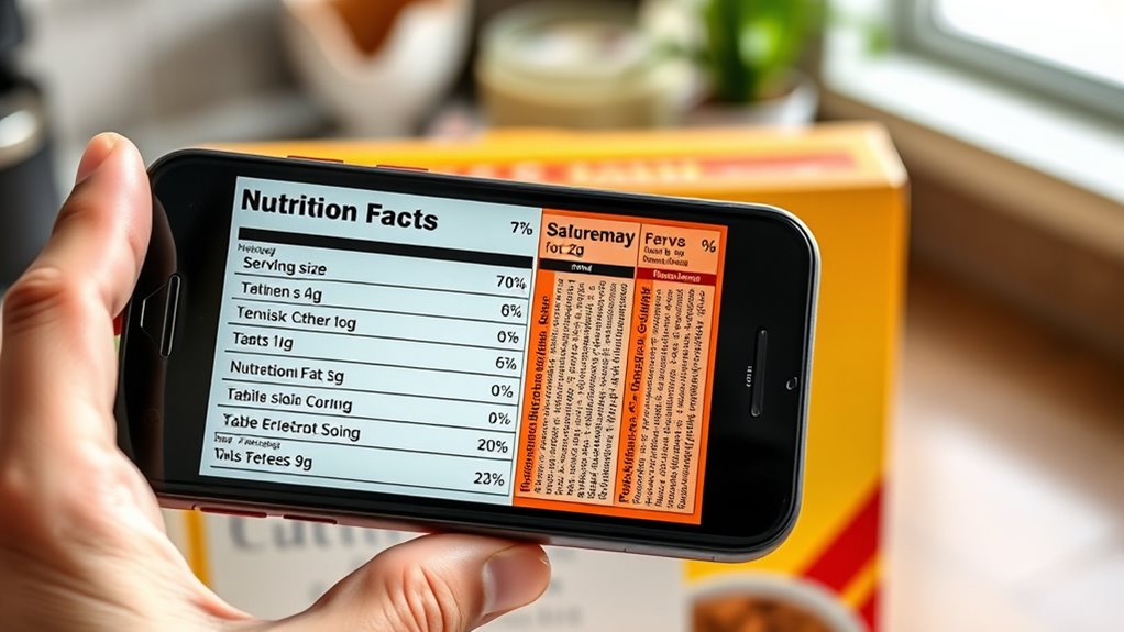understanding nutrition label details