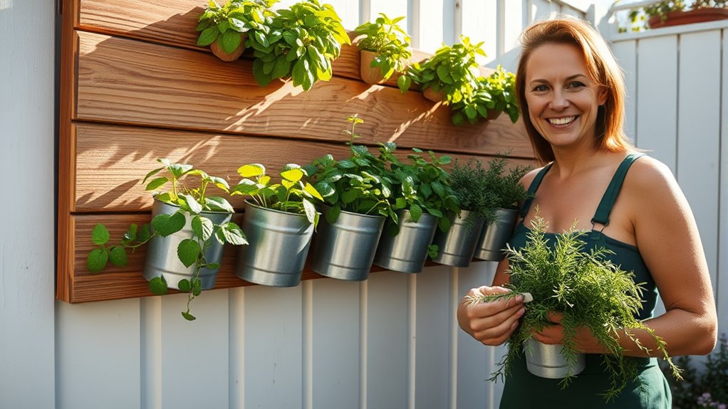 vertical herb garden tips