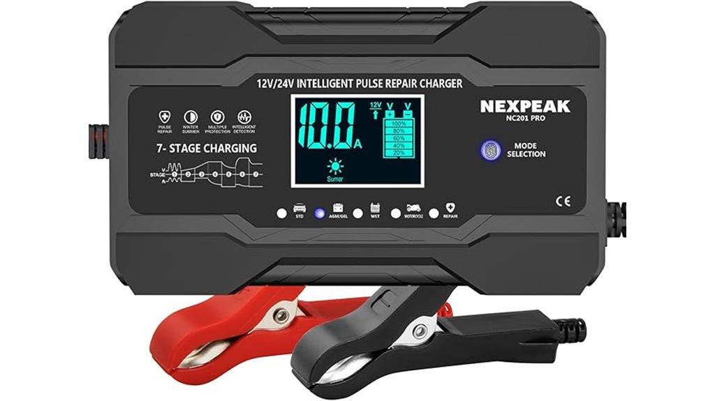 10 amp car battery charger