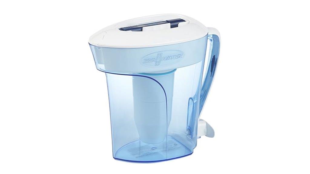 10 cup water filtration pitcher