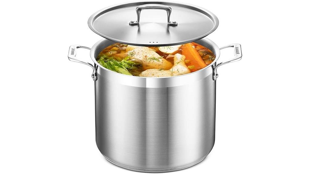 12 quart stainless steel pot